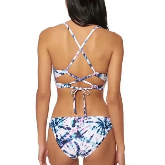 NWT Jessica Simpson  Mist Tie Dyed Two Pieces Bikini - Picture 1 of 4